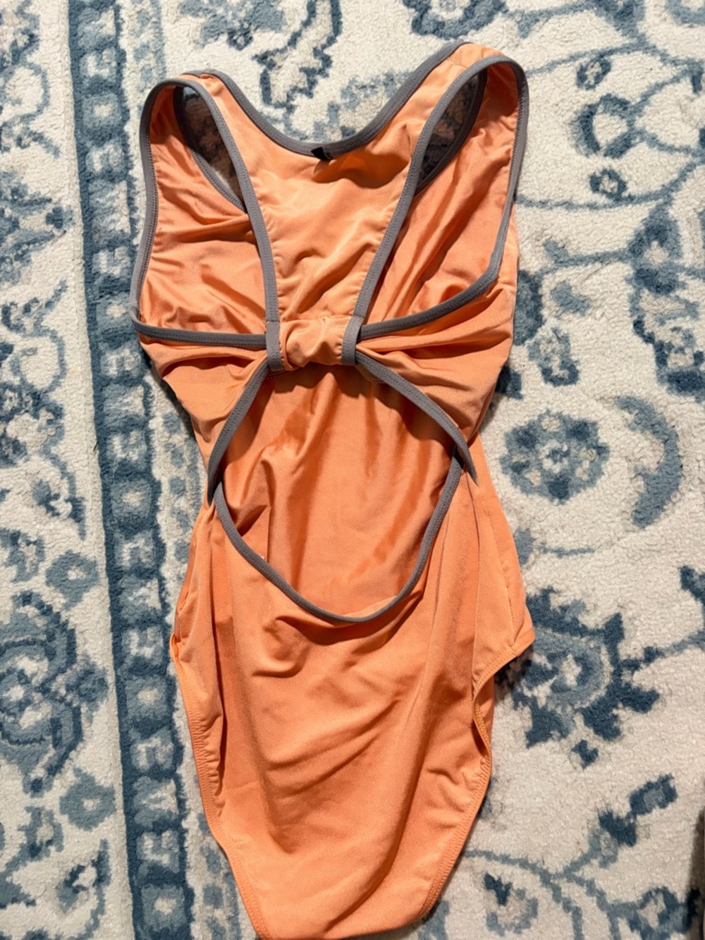Salmon Mariia leotard Adult small - Picture 2 of 2